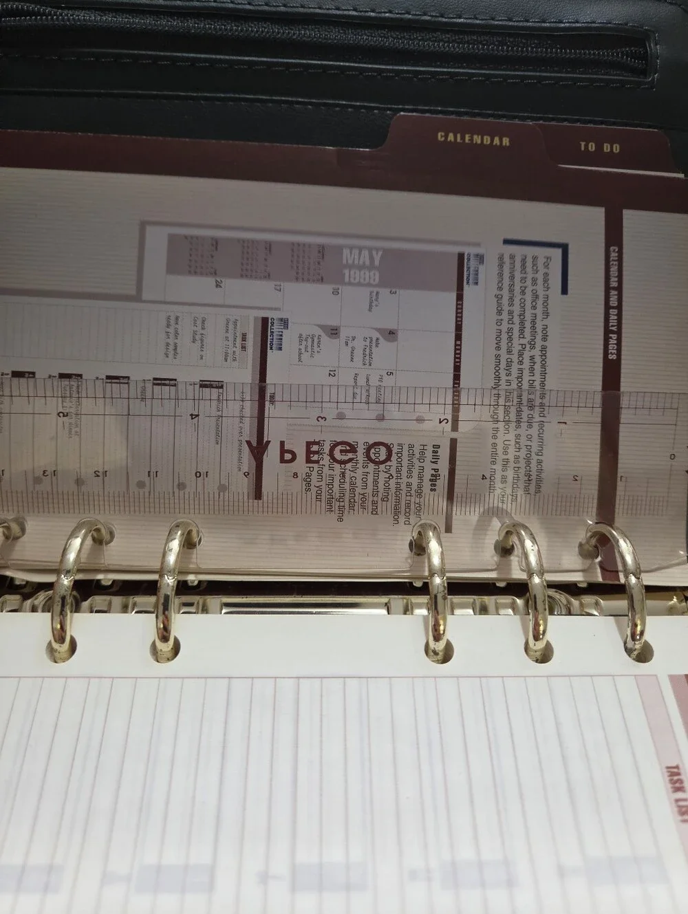 Y2k Organizer Planner Apego Green 8x6